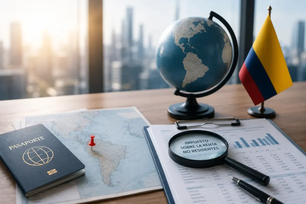 ¿Eres extranjero en Colombia? Guía definitiva para entender el Impuesto sobre la Renta para no residentes.